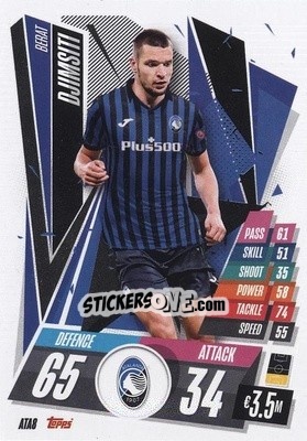 Cromo Berat Djimsiti - UEFA Champions League 2020-2021. Match Attax - Topps