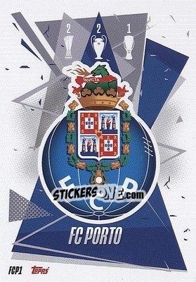 Sticker Team Badge - UEFA Champions League 2020-2021. Match Attax - Topps