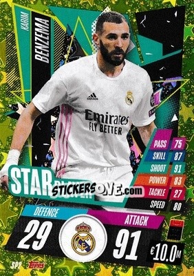 Cromo Karim Benzema