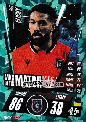 Figurina Gaël Clichy - UEFA Champions League 2020-2021. Match Attax - Topps