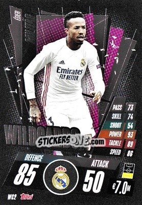 Cromo Éder Militão - UEFA Champions League 2020-2021. Match Attax - Topps