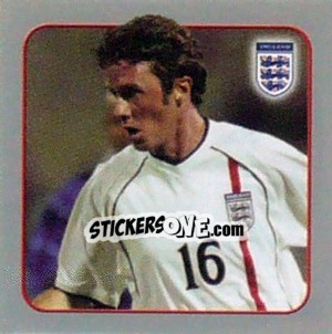 Sticker Steve McManaman - England 2002 n. E22 - Merlin