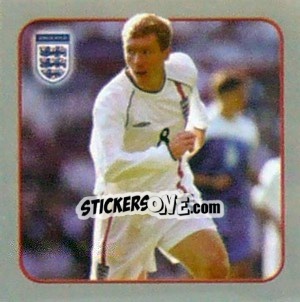 Sticker Paul Scholes - England 2002 n. E24 - Merlin