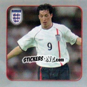 Sticker Robbie Fowler - England 2002 - Merlin