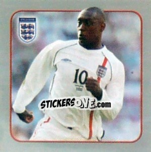 Cromo Emile Heskey - England 2002 - Merlin