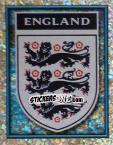 Sticker England Football Association Emblem - England 2002 n. 1 - Merlin