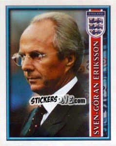 Sticker Sven-Göran Eriksson - England 2002 n. 3 - Merlin