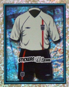 Sticker 1st Kit - England 2002 - Merlin
