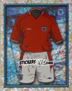 Sticker 2nd Kit - England 2002 - Merlin