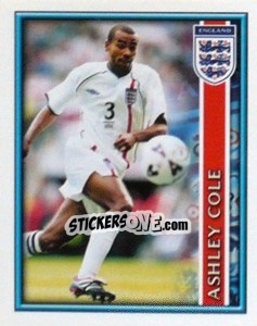 Sticker Ashley Cole - England 2002 n. 12 - Merlin