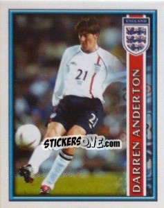 Sticker Darren Anderton - England 2002 n. 17 - Merlin