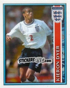 Sticker Kieron Dyer - England 2002 n. 23 - Merlin