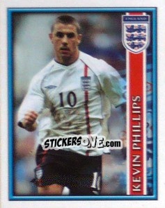 Sticker Kevin Phillips - England 2002 - Merlin