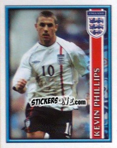 Sticker Kevin Phillips - England 2002 n. 31 - Merlin