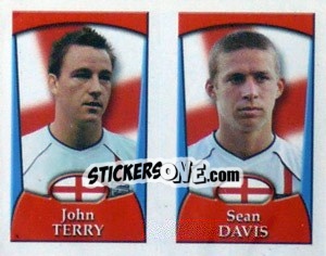 Cromo John Terry / Sean Davis 