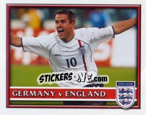 Sticker Germany v England - England 2002 n. 43 - Merlin
