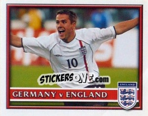 Cromo Germany v England - England 2002 - Merlin