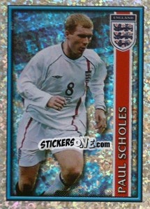 Sticker Paul Scholes - England 2002 n. 55 - Merlin