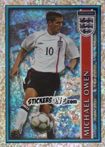 Sticker Michael Owen - England 2002 n. 59 - Merlin