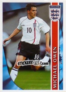 Sticker Michael Owen - England 2002 n. 60 - Merlin