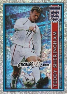 Sticker Teddy Sheringham - England 2002 n. 63 - Merlin