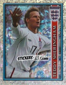 Figurina Teddy Sheringham - England 2002 - Merlin