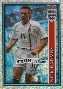 Cromo Nick Barmby - England 2002 n. 67 - Merlin