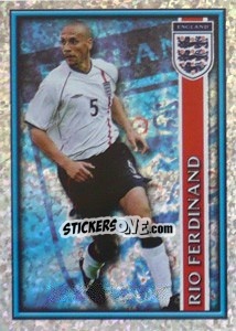 Sticker Rio Ferdinand - England 2002 - Merlin