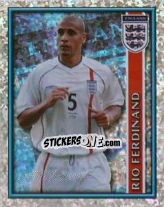 Sticker Rio Ferdinand - England 2002 n. 74 - Merlin