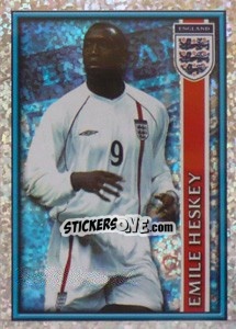 Sticker Emile Heskey - England 2002 - Merlin