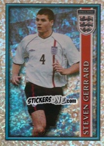 Sticker Steven Gerrard - England 2002 n. 79 - Merlin