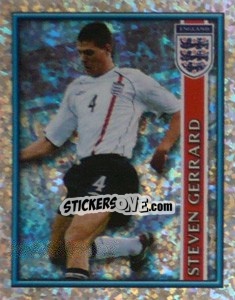 Sticker Steven Gerrard - England 2002 n. 82 - Merlin