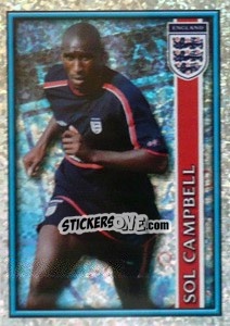 Sticker Sol Campbell - England 2002 n. 83 - Merlin