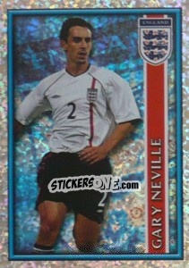 Sticker Gary Neville - England 2002 n. 87 - Merlin