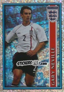 Sticker Gary Neville - England 2002 - Merlin