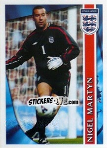 Sticker Nigel Martyn - England 2002 n. 92 - Merlin