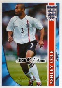 Sticker Ashley Cole - England 2002 n. 97 - Merlin