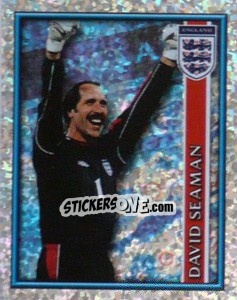 Sticker David Seaman - England 2002 n. 102 - Merlin
