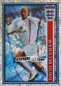 Sticker David Beckham - England 2002 - Merlin