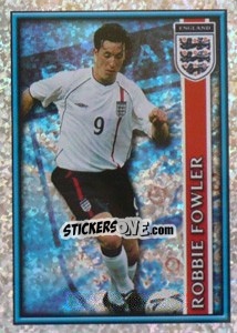 Cromo Robbie Fowler - England 2002 n. 107 - Merlin