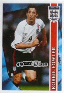 Sticker Robbie Fowler - England 2002 n. 108 - Merlin