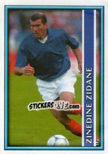 Sticker Zinedine Zidane - England 2002 n. 113 - Merlin