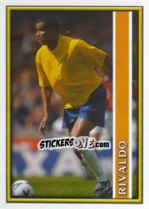 Cromo Rivaldo - England 2002 - Merlin