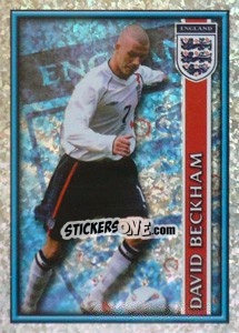 Sticker David Beckham - England 2002 n. 116 - Merlin