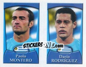Sticker Montero / Rodriguez  - England 2002 - Merlin