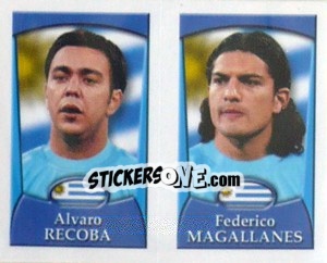 Figurina Recoba / Magallanes  - England 2002 - Merlin