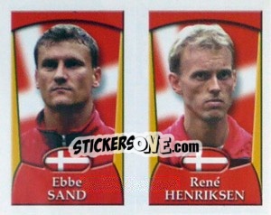 Sticker Sand / Henriksen  - England 2002 n. 135 - Merlin