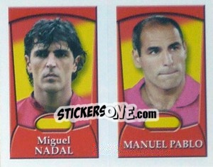 Sticker Nadal / Pablo  - England 2002 - Merlin