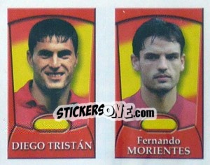 Figurina Tristan / Morientes  - England 2002 - Merlin