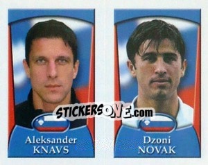 Figurina Knavs / Novak  - England 2002 n. 146 - Merlin